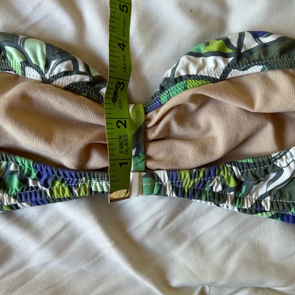 Multicolor leaf life pattern two piece bikini bathing suit - Picture 8 of 11